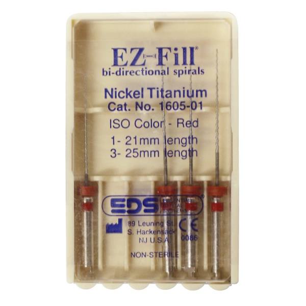 EZ-Fill Wurzelfüllspiralen (Länge: 21mm) - Nickel-Titan