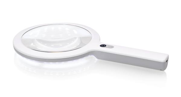 OPTICLUX Hand-Lupenleuchte 10-1 DL Bundel zur Sterilgutkontrolle