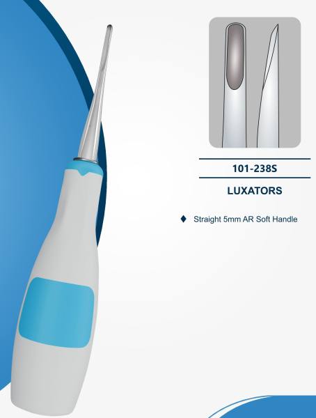 Luxator 5,0mm gerade mit Silikongriff