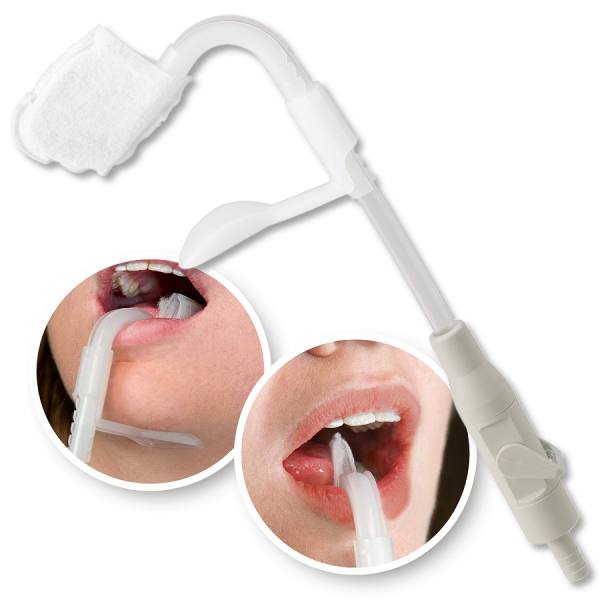 Lingua-Fix® Speichelzieher und gleichzeitig Zungenabhalter