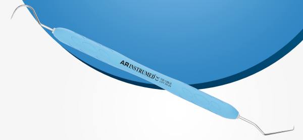 Zahnsonde Fig. 17 / 23 mit Silikongriff - doppelendig