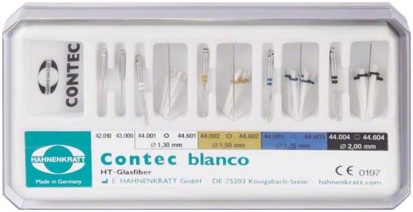 CONTEC blanco Wurzelstift Glasfiber - Sortiment
