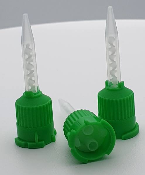 Mischkanüle 1:1 / 2:1 - Grün / Weiss Ø 4,00 mm (50 Stück)