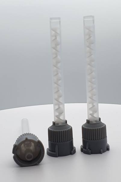 Mischkanüle 1:1 / 2:1 - Grau Ø 7,80 mm (50 Stück)