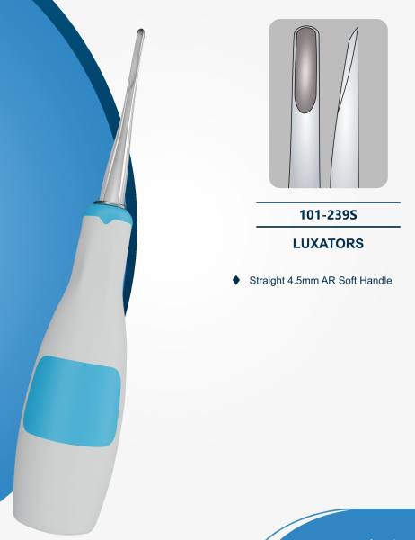 Luxator 4,5mm gerade mit Silikongriff