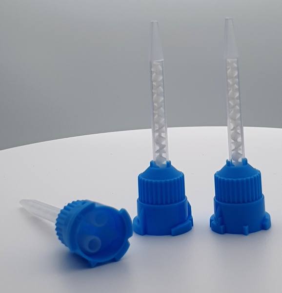 Mischkanüle 1:1 / 2:1 - Blau / Weiss - Ø 4,72 mm (50 Stück)