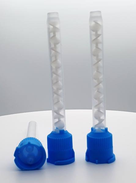 Mischkanüle 1:1 / 2:1 - Blau - Ø 8,00 mm (50 Stück)
