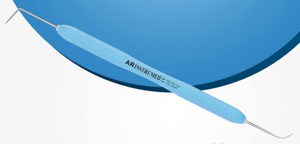 Zahnsonde Fig. 3 / 6 mit Silikongriff - doppelendig