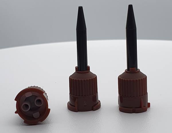 Mischkanüle 1:1 / 2:1 - Braun / Schwarz Ø 4,00 mm (50 Stück)