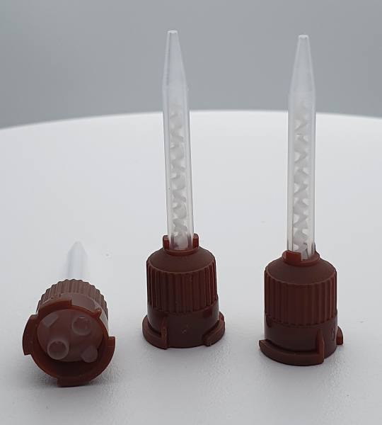 Mischkanüle 1:1 / 2:1 - Braun / Weiss Ø 4,10 mm (50 Stück)