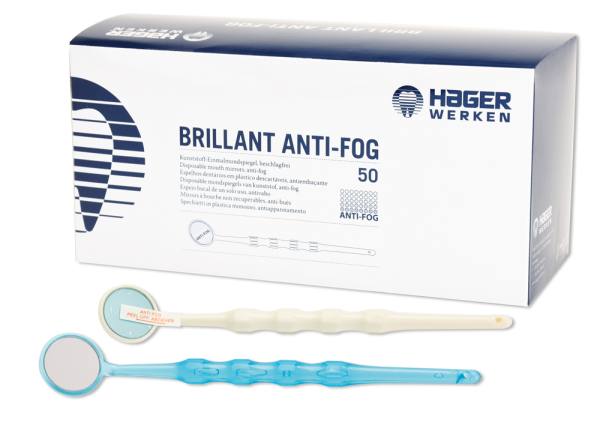 Brillant Anti-Fog Mundspiegel Einweg Ø 19,0mm