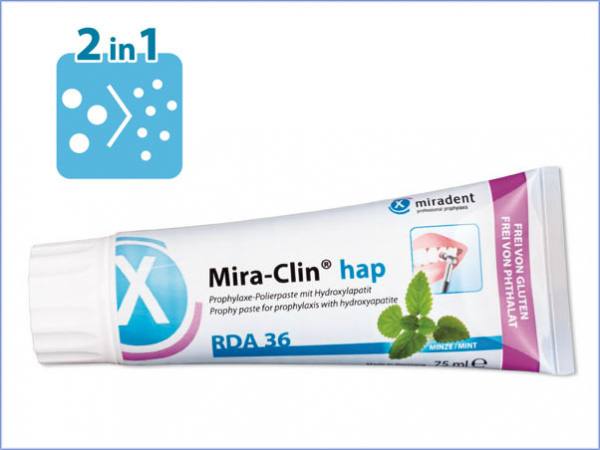 Mira-Clin® hap - Polierpaste mit Hydroxylapatit