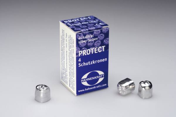 PROTECT Schutzkronen Aluminium silberfarbig - weich, nicht federnd