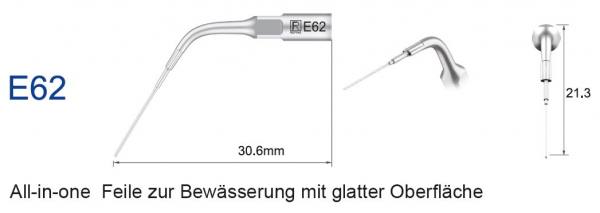 ED62 Ultraschallspitze - All-in-one Feile zur Wurzelkanalspülung