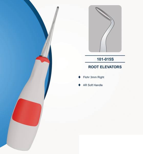 Wurzelheber Flohr 3,0mm rechts