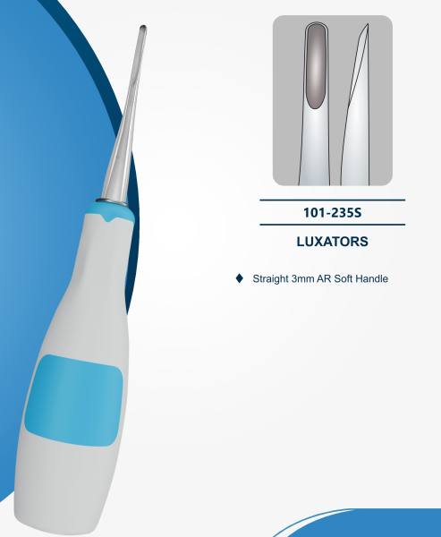 Luxator 3,0mm gerade mit Silikongriff