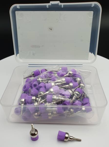 Nylon-Bürstchen Prophylaxe - Kelch - Medium / Screw-Schraube