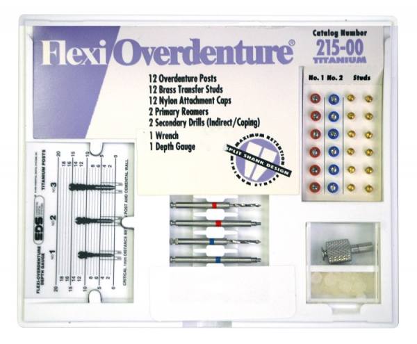 Flexi-Overdenture Titan Komplett-Einführungssortiment - Größen #01-#02