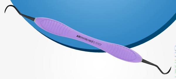 Scaler Hygenist H6-H7 - HRC60 mit Titanbeschichtung