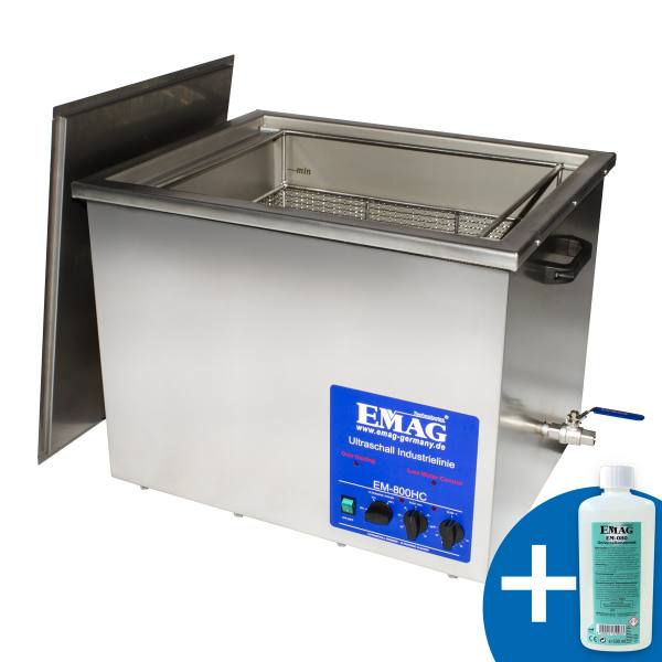 Emmi-800 HC mit Ablaufhahn und Füllstandmesser