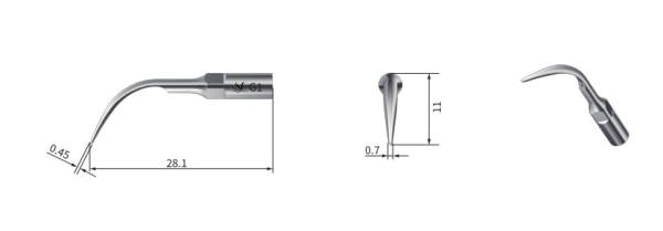 G1 Zahnsteinentfernung - supragingival in allen Quadranten