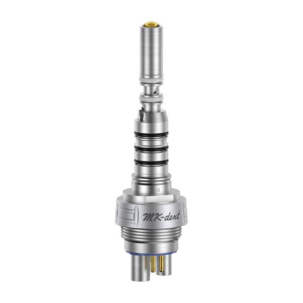 Schnellkupplung 6-Loch mit LED Lampe für Turbinen mit KaVo® Multiflex-Anschluss