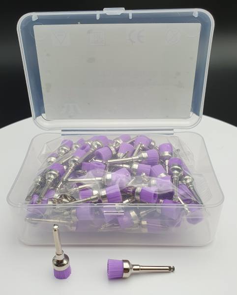 Nylonbürstchen Prophylaxe - Figur: Kelch - Härte: Medium