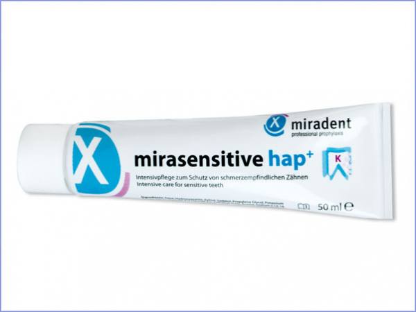 mirasensitive hap+® bei schmerzempfindlichen Zähnen