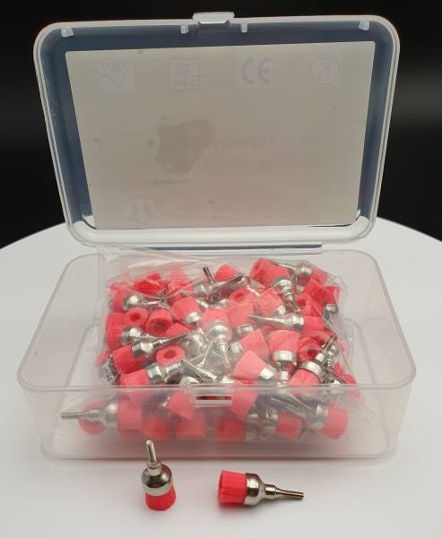 Nylonbürstchen Prophylaxe - Figur: Kelch - Härte: Soft - Screw / Schraube