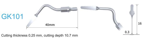 101 Ultraschallspitze - Knochensäge 0,25mm