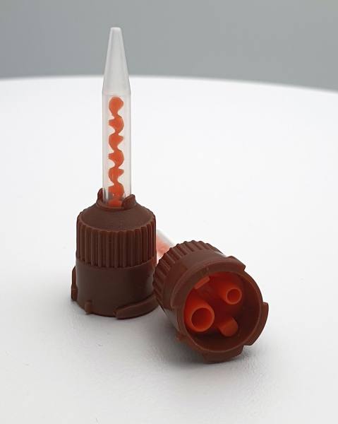 Mischkanüle 4:1 - Braun/Orange Ø 4,00 mm (50 Stück)