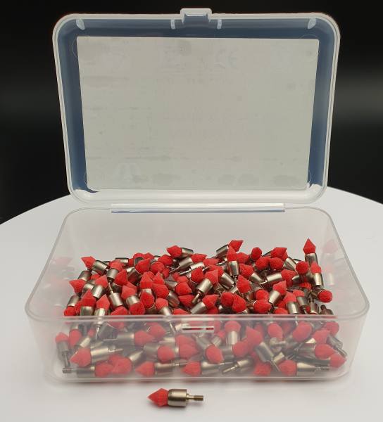 Nylonbürstchen Prophylaxe, Spitze, Härte: Soft - Screw/Schraube