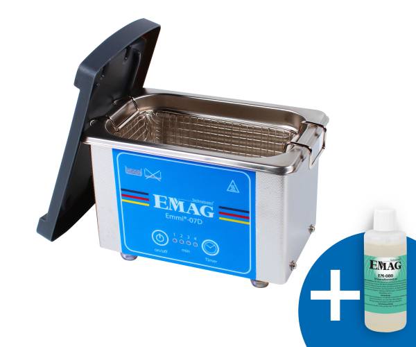 Emmi-07D Ultraschallreiniger aus Edelstahl