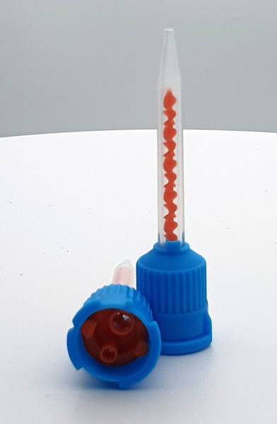Mischkanüle 4:1 - Blau / Orange Ø 4,10 mm (50 Stück)